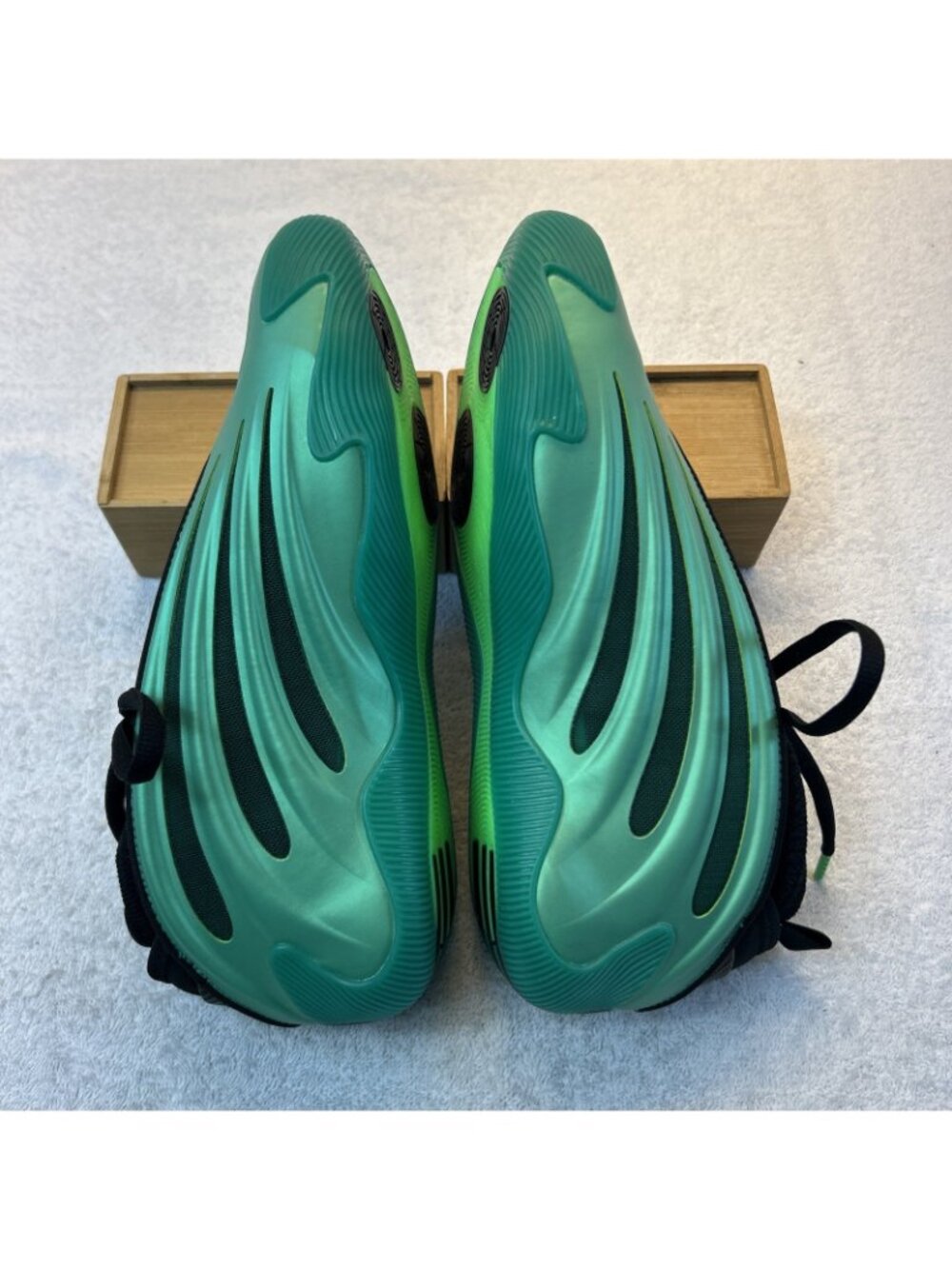 adidas Harden Volume 9 Metamorphosis Green Basketball JH6484 Men Size 9 NEW - Picture 3 of 9